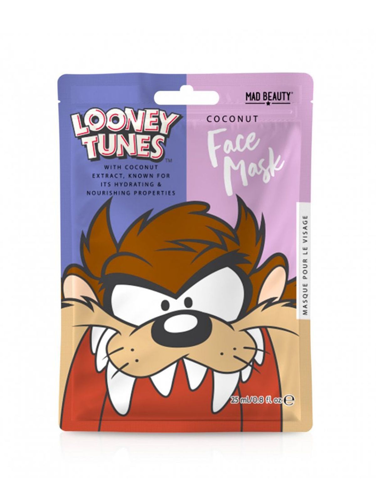Mad Beauty Μάσκα Προσώπου Warner Brothers Looney Tunes Face Mask Taz 25ml 