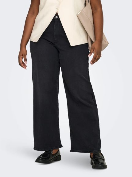 Τζιν Carmadison ψηλόμεσο wide leg