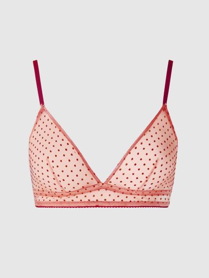 Σουτιέν Bralette τριγωνικό πουά