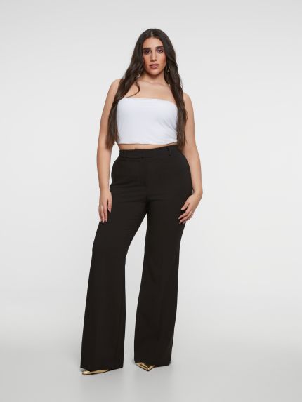 Παντελόνι Nina σε bootcut γραμμή