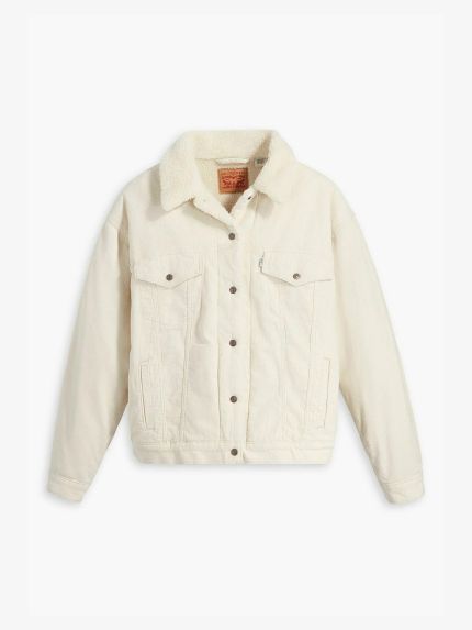 Κοτλέ μπουφάν 90's Sherpa trucker