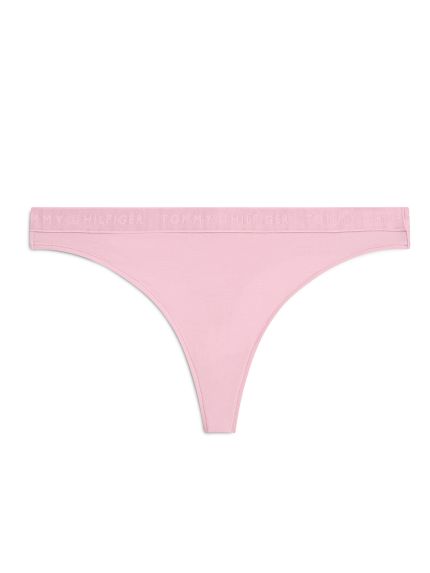 Tonal Repeat Logo Waistband Thong