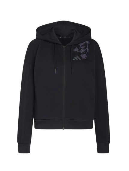 Ζακέτα Essentials French Terry 3-Stripes Full-Zip Hoodie