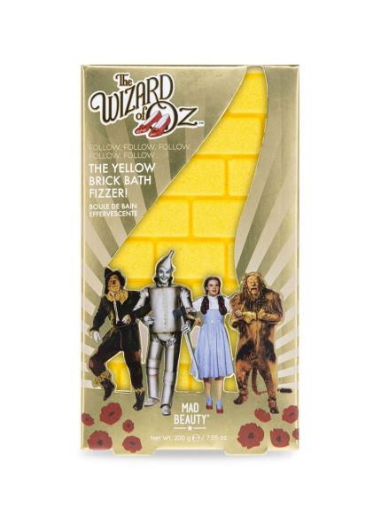 Άλατα Μπάνιου με Άρωμα Παπαρούνας Warner Brothers Wizard Of Oz Yellow Brick Fizzer 200g
